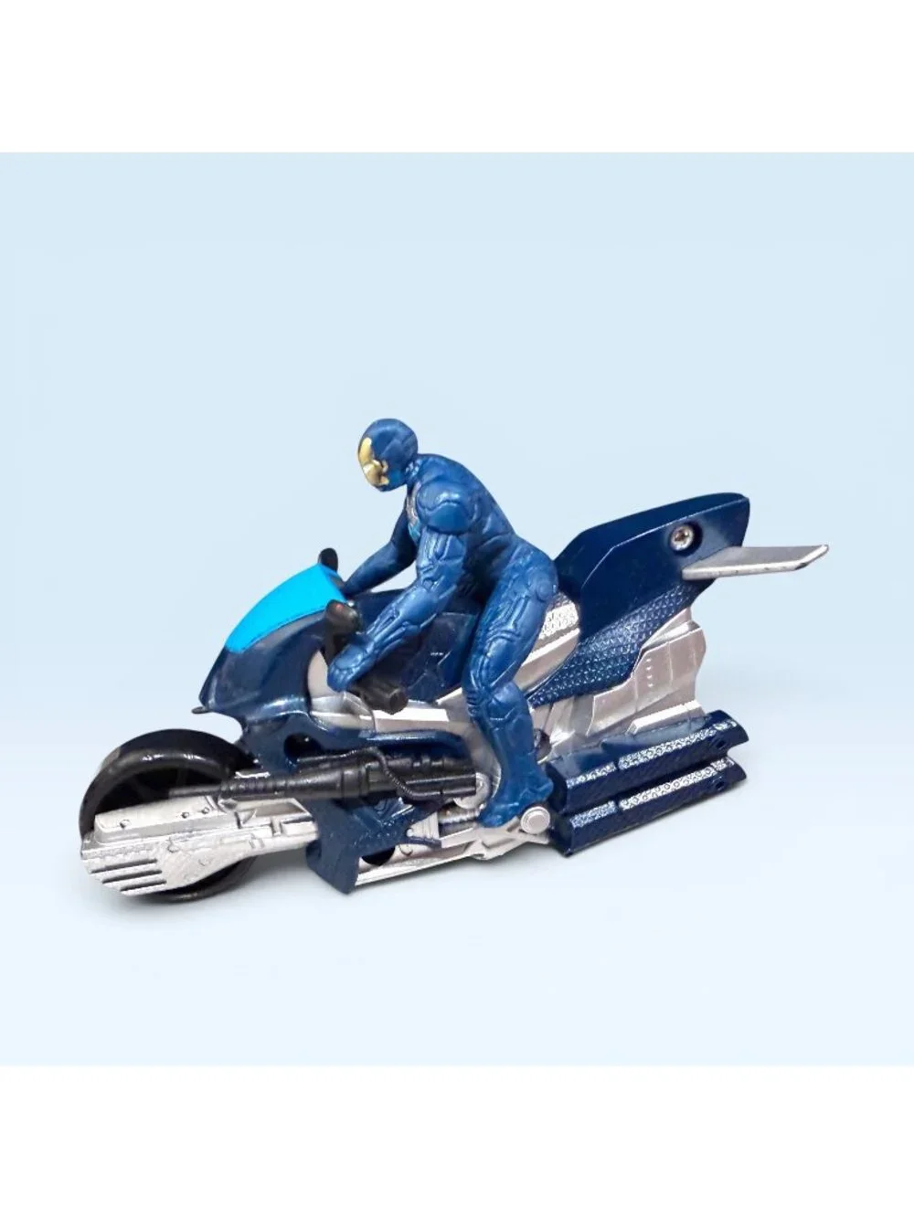 Avengers Ultimate Ultron VS. Iron Leader Iron Man With Motorcycle